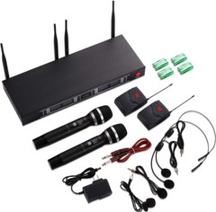 HOTEC 4-channel wireless microphone system, very suitable for home KTV party kar
