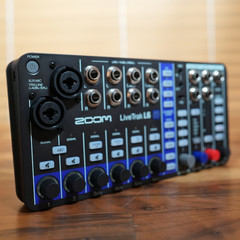 Zoom LiveTrak L6 10-Channel Digital Mixer Ultra compact Recorder Multitrack