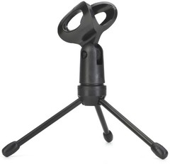 Gator Frameworks Mini Tripod Desktop Wired Mic Stand (5-pack) Bundle
