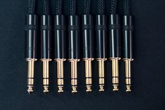 D-Sub Loom | DB25 to Jack TRS Gold Male Rean | 8 Way | Balanced | Mogami 1 Meter