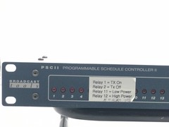 Broadcast Tools PSC-II Programmable Schedule Controller II PSC-II Dealer Harris