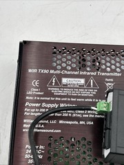 Williams Sound WIR TX90 Multi-Channel Infrared Transmitter 30 Day Warranty