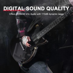 Xvive A58 5.8GHz Wireless Guitar System with Transmitter and Receiver