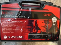 BLASTKING MHU-301 UHF Microphone System 480-530 MHz