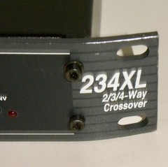 DBX Professional 2-Channel 2/3/4 Way Crossover ~ UnTested ~ Good Condition