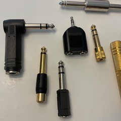 Hosa Adaptor & Various Music Adaptors Coupler Radio Shack Lot of 9 Miscellaneous