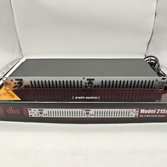 DBX 215s 15-Band Dual Channel Graphic Equalizer Switchable ±6 or ±15 dB US Stock
