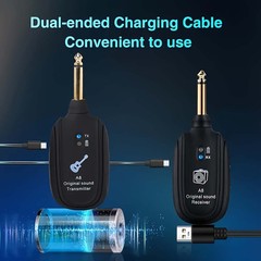 Easy – to – Use 2PCS Wireless Pickup – Good Suitable for Quick Setup Std Setups