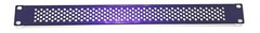 Custom Candy Purple 1U Rack Panel – Steel Vent Cover for 19” Mount Gear