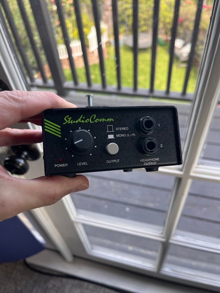 Studio Technologies Model 35 Talent amplifier (2 available)