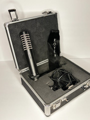 Royer R-101 Passive Ribbon Microphone w/ Shock Mount, Case & Bag — Excellent