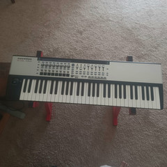 Novation 61SL MkII 61-Key Semi-Weighted MIDI Keyboard Controller,Box+User Manual