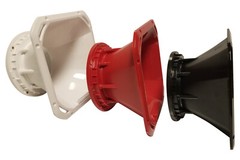 RDCARSHOW LA-HORN BOX + RDF6R PROFESSIONAL HORN (FOR SPEAKER OF 6.5 INCH)-AUDIO