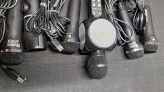 LOT of 6 Various models Microphones Black Used Working