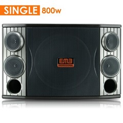 Brand New EMB KTV800 800W 10″ 3-Way Karaoke Speaker KTV with Bass Reflex