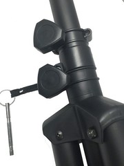 4 X AUDIOBAHN UNIVERSAL HEAVY DUTY TRIPOD FOR DJ PA SPEAKER EQUIPMENT STANDS SET