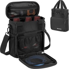 Wireless Microphone Case with Foam – Black/.