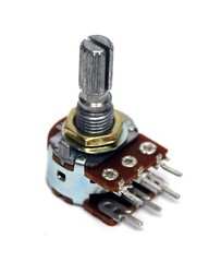 5pc Dual Potentiometer 16mm VR B Type PCB Pin Resistance= 100Ω ~ 1MΩ x11 items