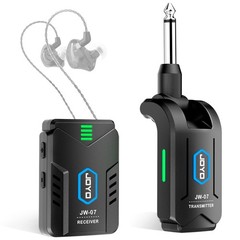 JOYO Wireless in Ear Monitor System 2.4G Auto Pairing Stereo Transmitter Receive