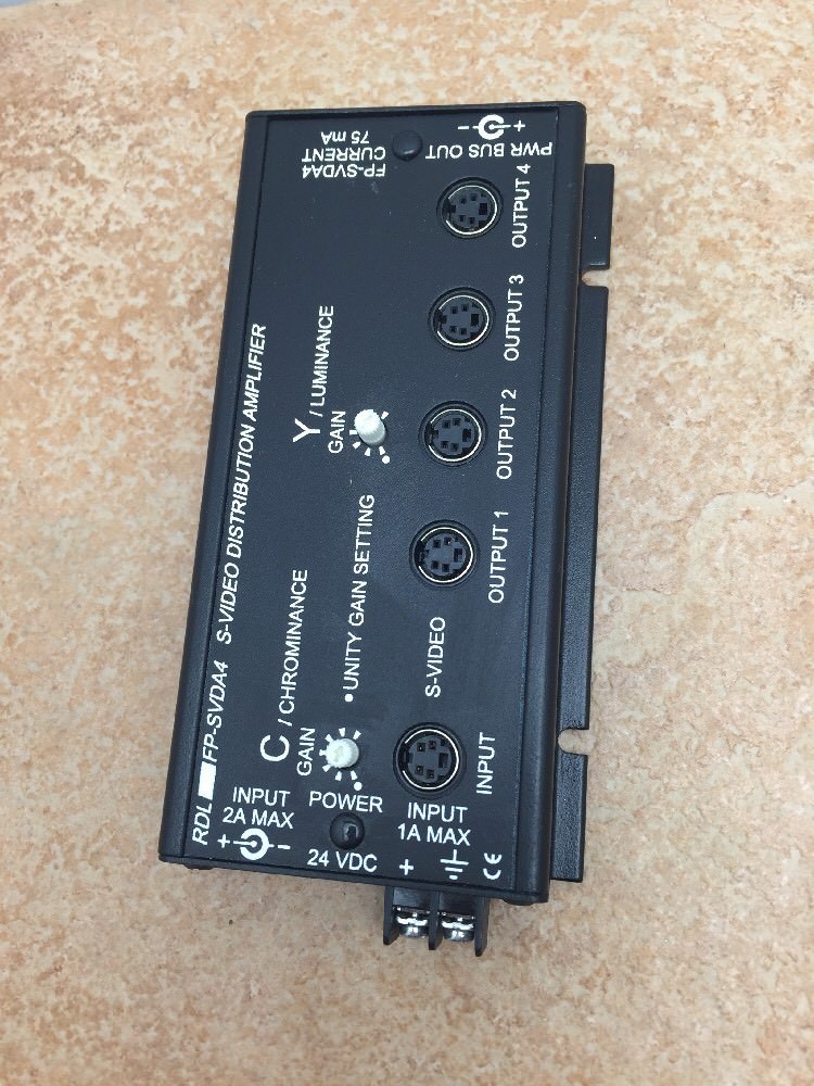 RDL FP-SVDA4 S – Video Distribution Amplifier Radio Design Labs