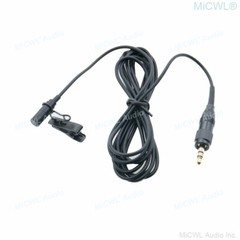 ECM70 Clip-On Lavalier Microphone For Sony UTX UWP V1 D1 D12 Wireless BeltPack