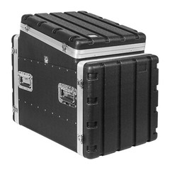 Sound Town 10U ABS Rack Case w/ Mixer Top, 24.5″ Depth, 12U Top (STMR-A12X10U)
