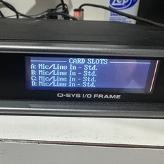 QSC Audio Products, LLC Q-SYS I/O FRAME w/ 4x CIML4 Cards – Rack Mountable