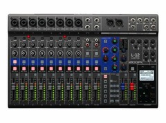 Zoom LiveTrak L-12 Digital Mixer & Multitrack Recorder, for Music, Podcasting…