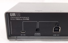 Yamaha Steinberg UR12 24-bit/192 kHz USB 2.0 Audio Interface W/ Cable (36829-1)
