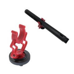 2 PCS External Video Microphone Shock Mount Holder for SLR Camera Vlogging