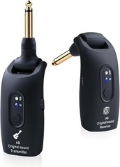 Plug and Play Wireless Guitar System – 4hrs Battery & Multi-Instrument Support!