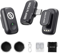 Lark A1 Wireless Microphone for Iphone 17/16/15 & Android, 48Khz/24-Bit