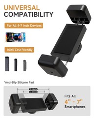 Gooseneck Holder for Mic Stand, 360° Adjustable Mic Stand Holder with 17.1″ R…