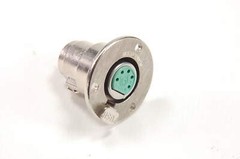 SWITCHCRAFT C5F Panel Mount XLR Connector Female Silver Contacts 125 VAC, 5 Way