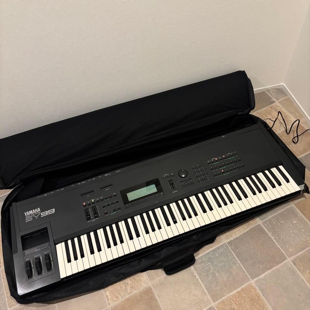 Yamaha SY99 Music Workstation Synthesizer 76-Key MIJ RCM w/ Case