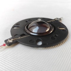 2Pcs 25.4mm 1incch Semi-transparent Diaphragm Dome Tweeter Horn voice coil-8ohm