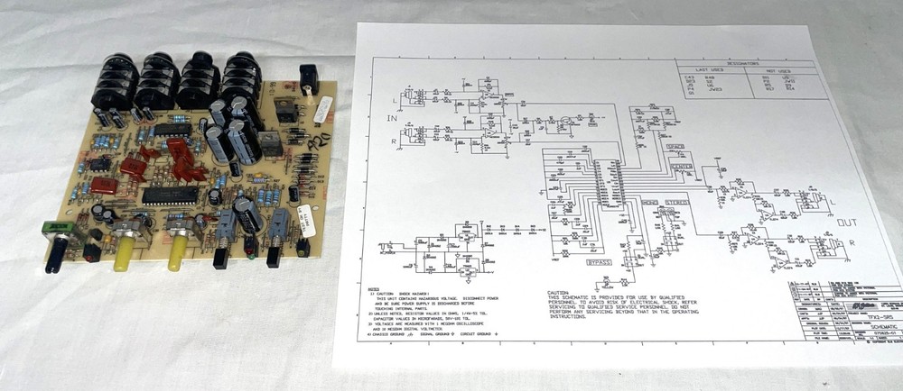 Crate Audio SM2SRS (surround sound) PCB Assembly