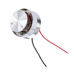 Resonance Speaker 1.7in All Frequency 4Ω 25W Sturdy Steel Mini Portable Vib ONQM