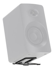 Pair Rockville SR3 Low Profile Speaker Riser Stands For 4″ Desktop Speakers
