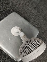 Audix M3 Tri-Element Hanging Ceiling Microphone w/ Output Box WHITE 4′ Cable