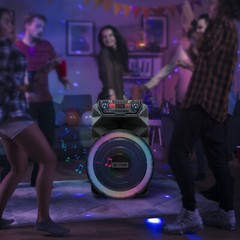 4500W Peak Power 18-Inch Portable Party Speaker – Rechargeable with Deep Bass