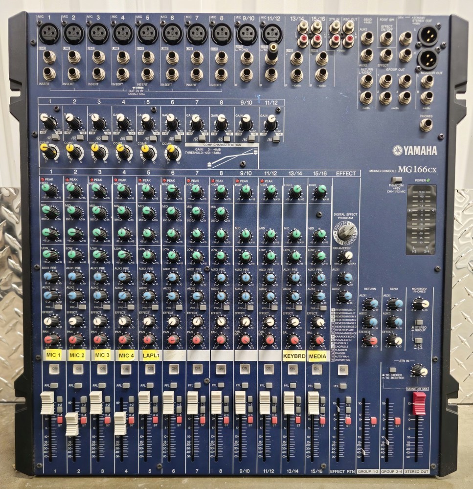 Yamaha MG166CX 16 Channel Mixing Console * USA SELLER *