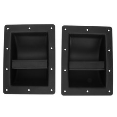 2PCS Black Professional Speaker Handles For Stage Audios Speaker Carry Grasp