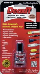 CAIG D100L-2DB DeoxIT Electronic Contact Cleaner & Protector Brush Bottle 7.4 ml