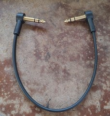 ROCK STOCK FLAT PATCH CABLE . 12.5″ In Length.