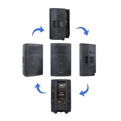 Professional 15″ 4000Watt Powered Studio Speaker W/ Universal Adjustable Stand