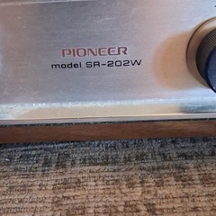 Pioneer SR-202W Reverb Amplifier 2-Ch Analog Reverb RCA VTG Tested Lights Up