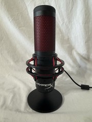 HyperX QuadCast USB Condenser Gaming Microphone, HX-MICQC-BK