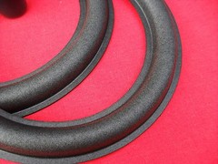 10″ JL Audio 10W6V2 foam Surround Repair Kit. Speaker Parts.