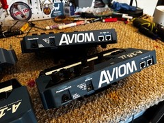 Aviom A-16II (A16-II) Personal Monitor Mixer with mount and power supply